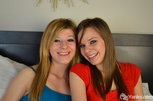 Yanks invites you to browse their free pics with Ginger and Tessa in caressing each other scene