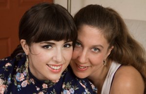 We Are Hairy xxx pics collection featuring Valentine in scene enjoying a lesbian foreplay